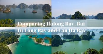 Halong Bay, Bai Tu Long Bay, and Lan Ha Bay - What is the suitable choice for your holiday?